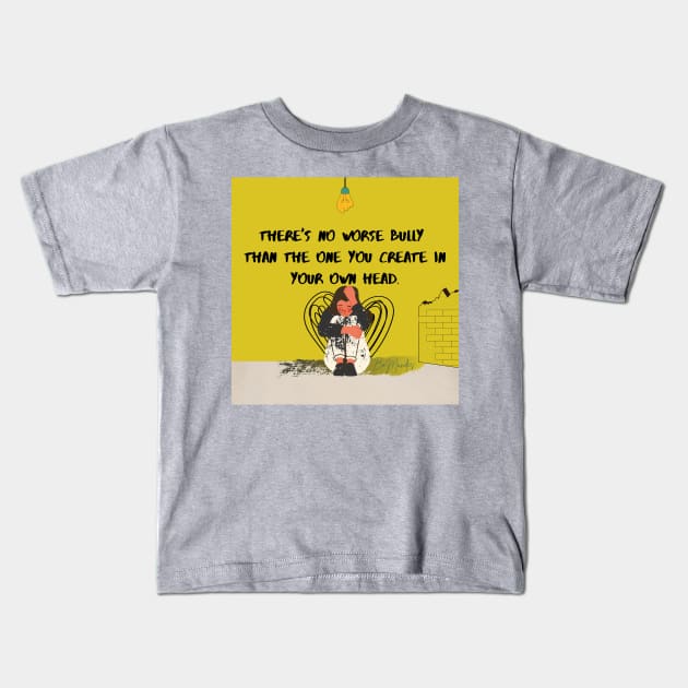 Be kind to yourself Kids T-Shirt by FilMate